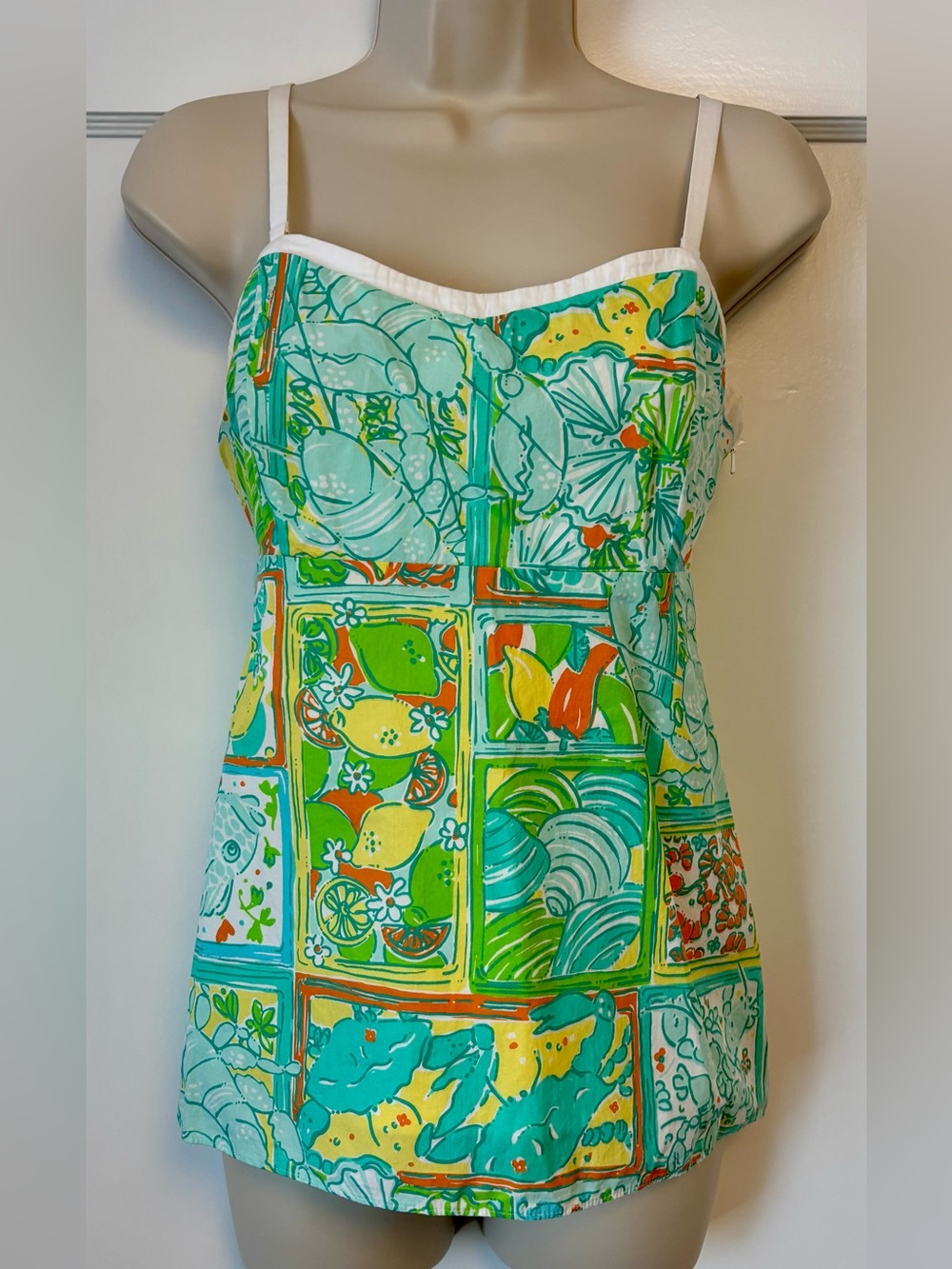 Lilly Pulitzer Merianne Top — “Just Add Lemon” 🍋🦞 - Picture 1 of 5